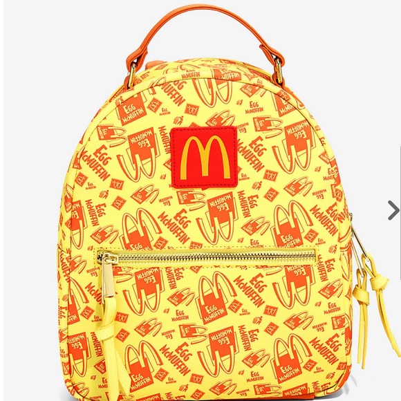 boxlunch Handbags - McDonald’s breakfast egg McMuffin backpack